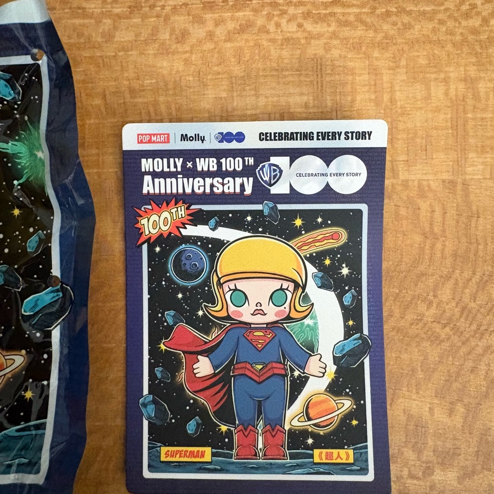 Pop Mart collab with Warner Brothers featuring Molly as Supergirl! - Picture 9 of 11